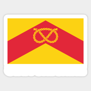 Staffordshire County Flag - England Sticker